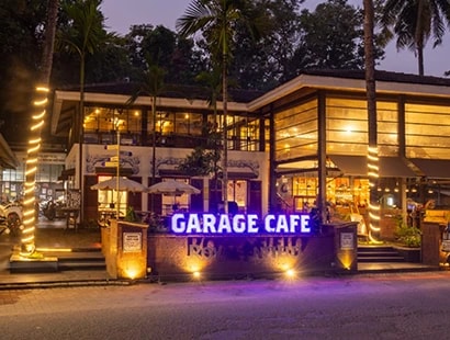 Garage Café, Goa Garage Café, Goa