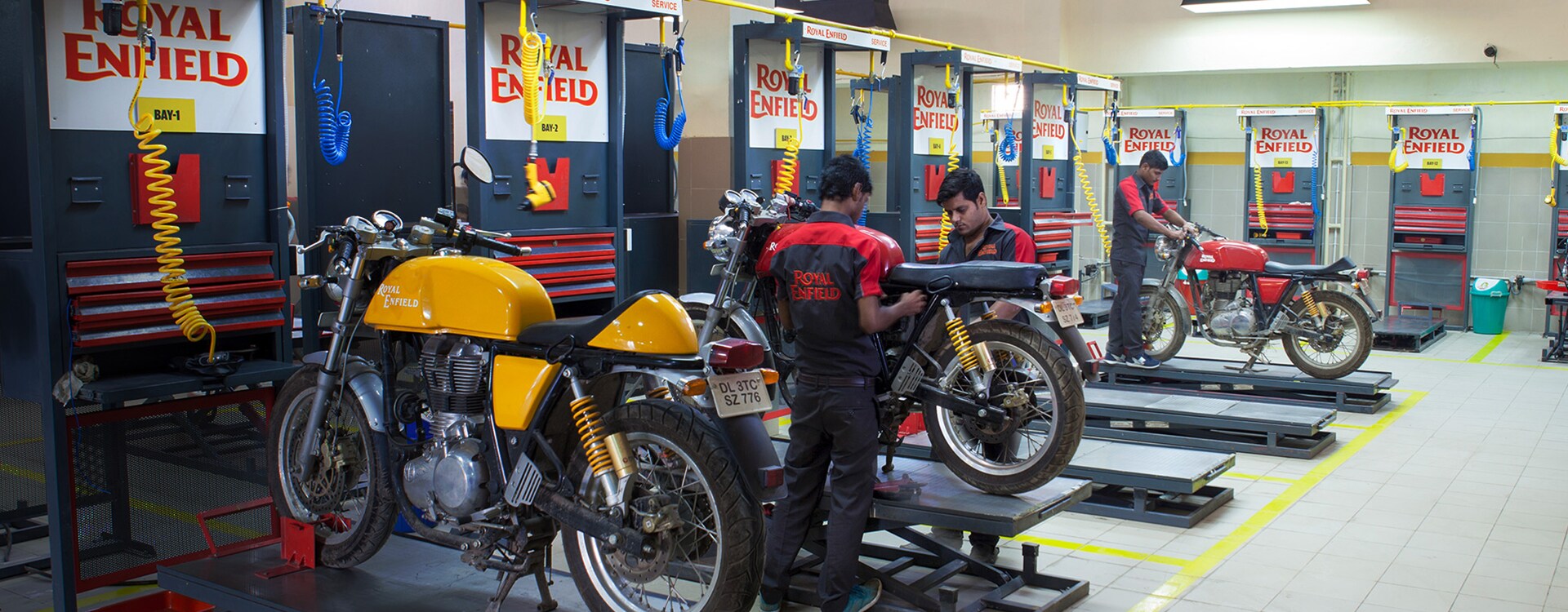 royal enfield service center seethammadhara