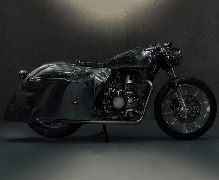 The Nautilus Motorcycle by Wilco Lindner - Royal Enfield Meteor 350 Custom