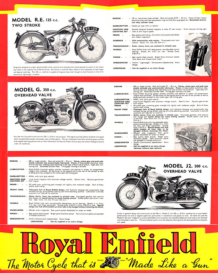 1948 Weve Given Birth To Twins Royal Enfield