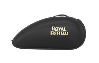Royal Enfield Classic 350 Bike - Dark Stealth Black Fuel Tank