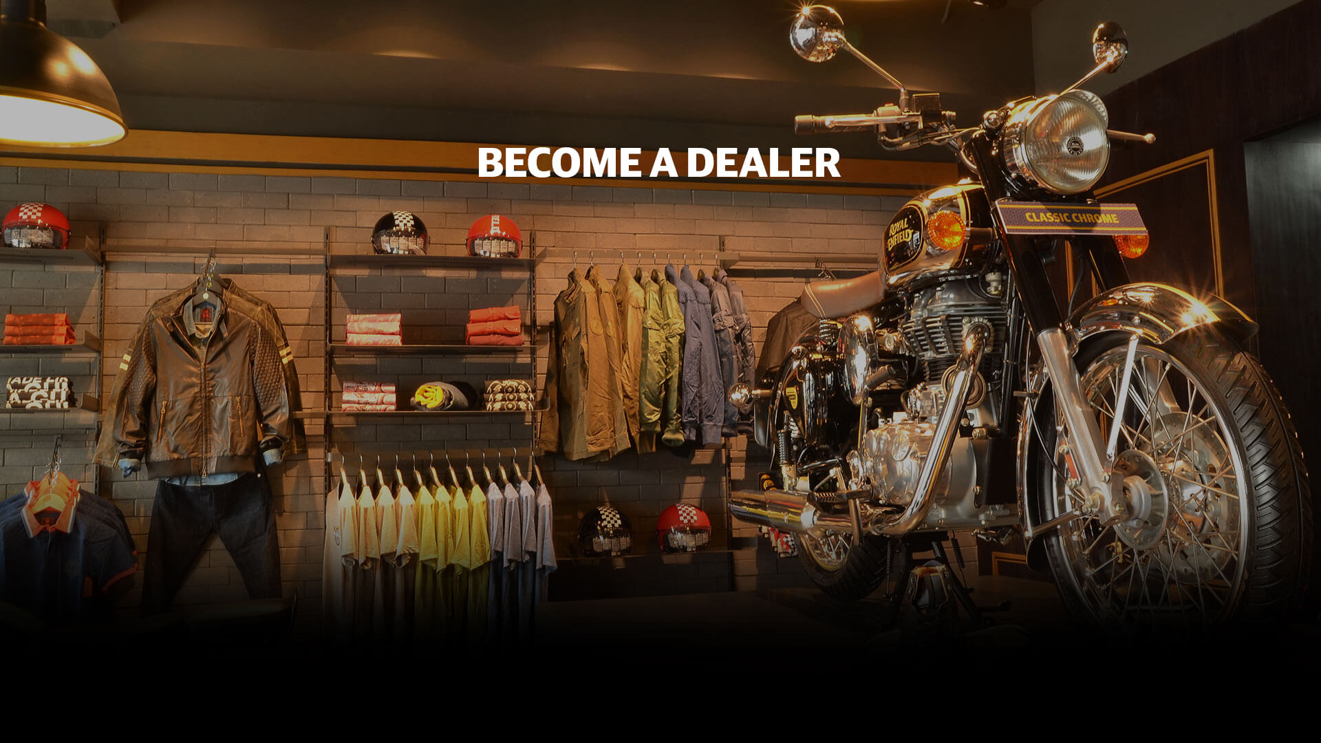 an Authorised Royal Enfield Dealer Royal Enfield