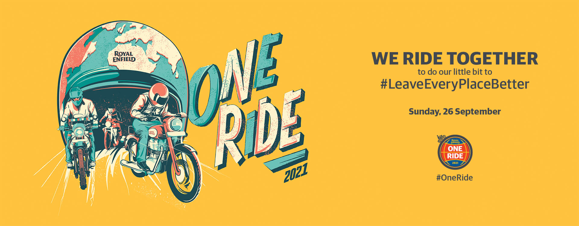 One Ride 2021 Largest Annual Motorcycle Ride Event Royal Enfield
